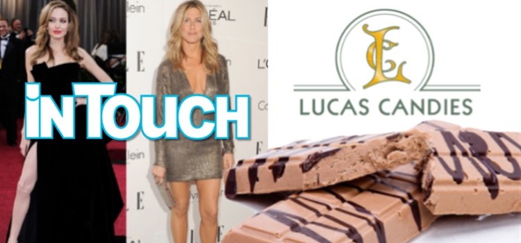 Lucas Candies in InTouch Magazine