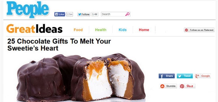 Lucas Candies on People.com