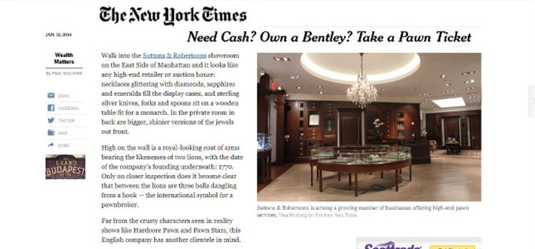 Atria Group Featured on the Cover of New York Times Sunday Business Section