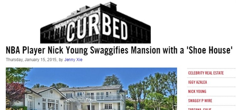 Curbed National compares NBA All-Star Shaggy P's Mansion to Theresa Roemer's Closet