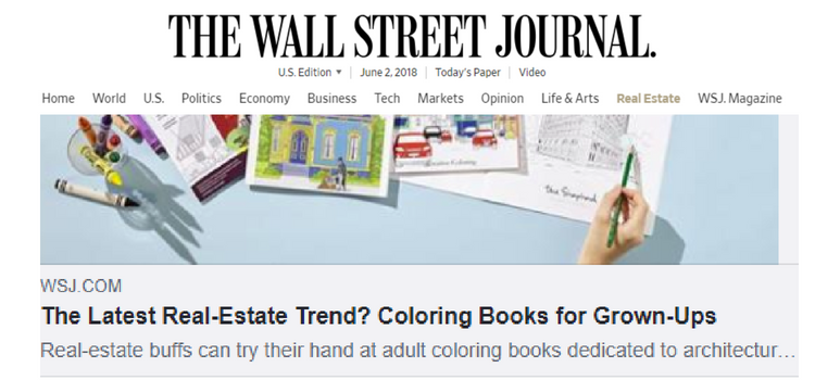 Houses, Houses, Houses Featured in The Wall Street Journal